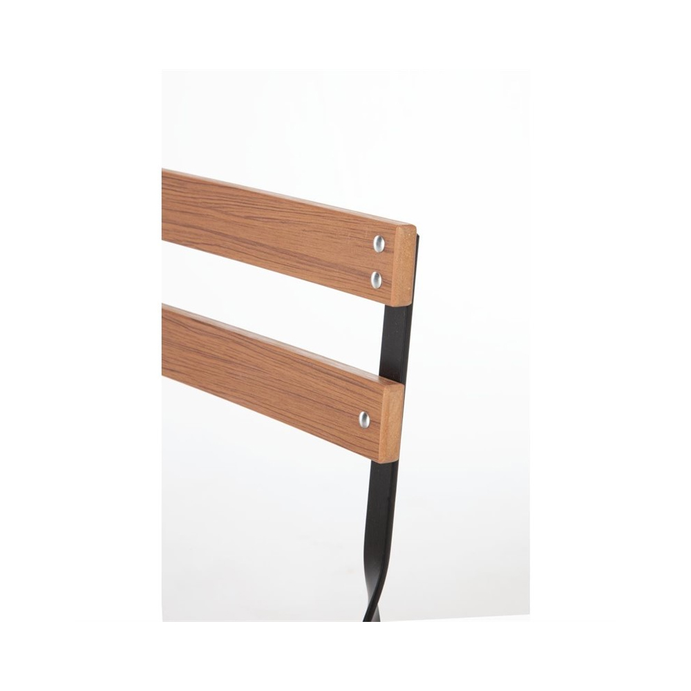 Bolero bistro stoel hout look - Afbeelding 7