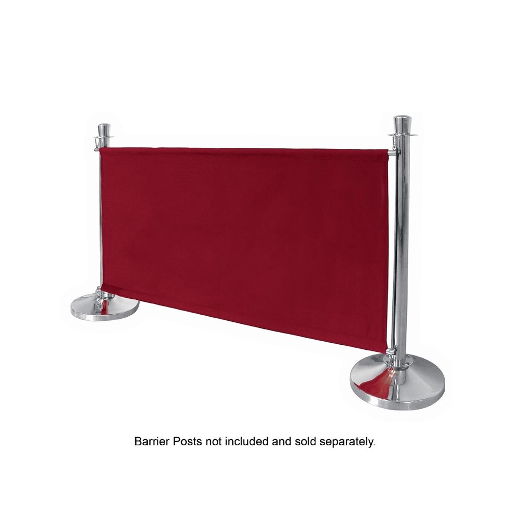Canvas afzetdoek bordeaux - Afbeelding 2