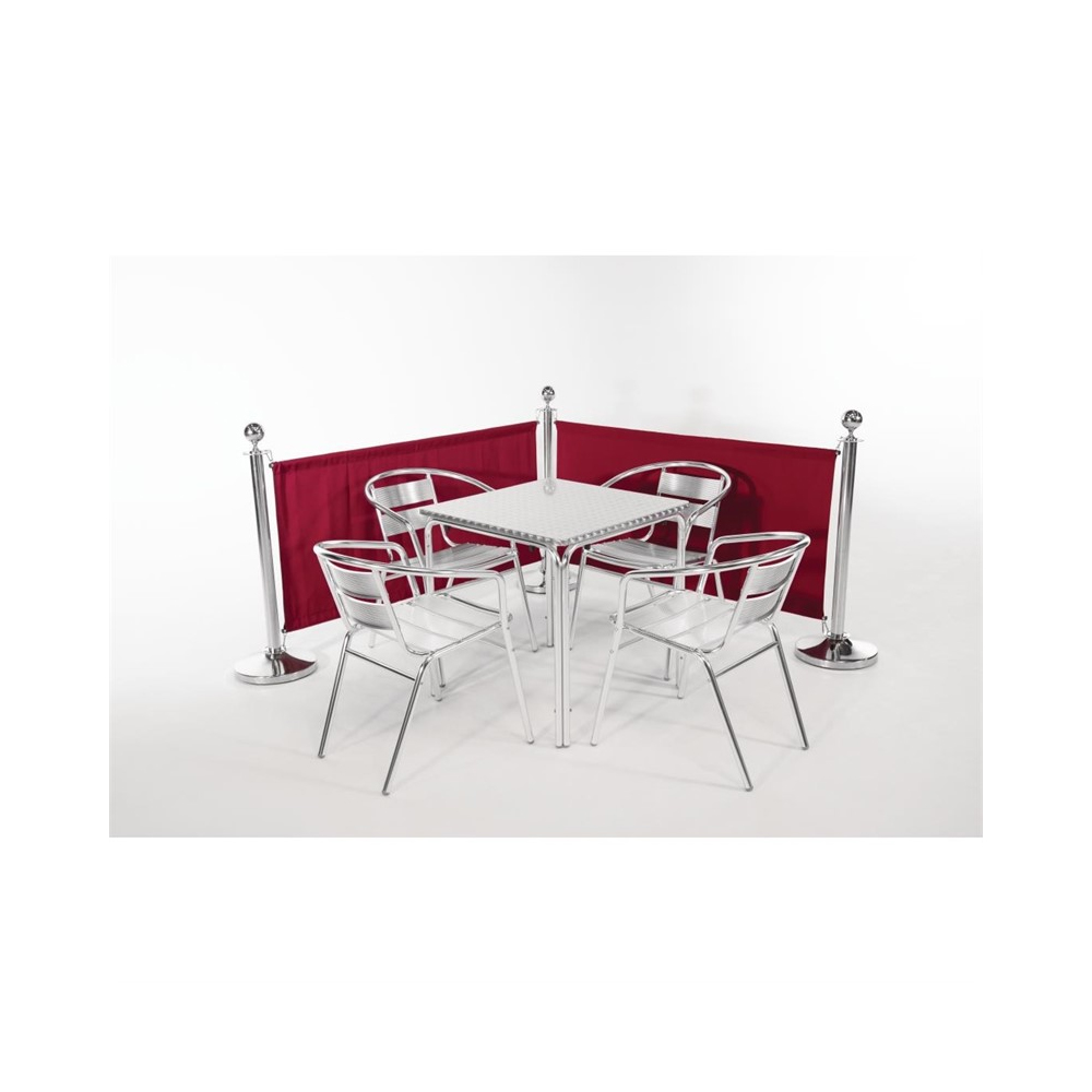 Canvas afzetdoek bordeaux - Afbeelding 5