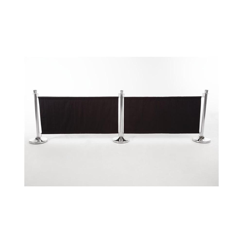 Canvas afzetdoek zwart - Afbeelding 8