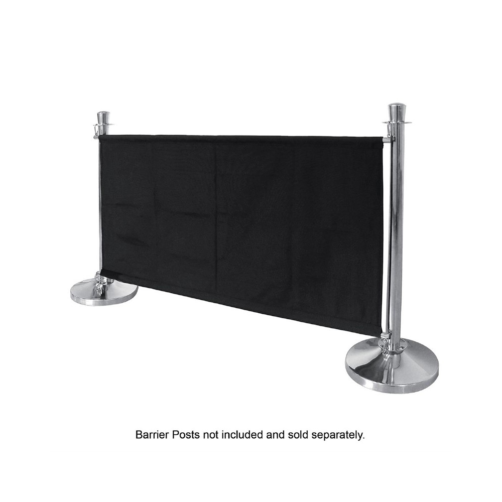 Canvas afzetdoek zwart - Afbeelding 7