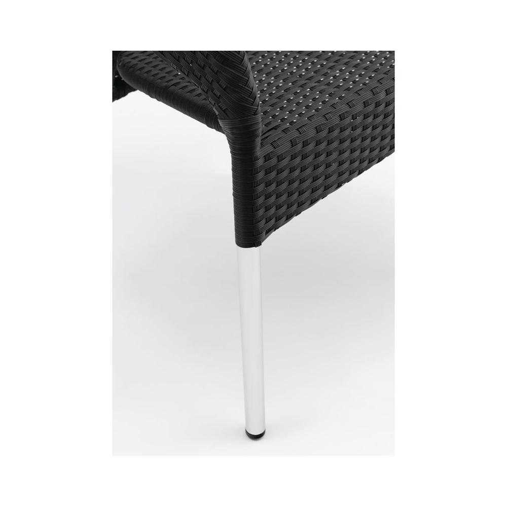 Bolero kunststof rotan terrasstoel (per 4) 780 mm hoog - Afbeelding 6