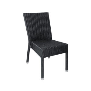 Bolero Polyrotan stoelen antraciet (4 stuks) - CF159 (5)