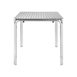 Bolero Stapelbare vierkante RVS tafel 70cm - U505 (4)