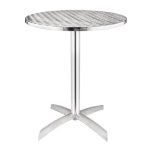 Bolero aluminium klaptafel met RVS blad 60cm - U423 (6)