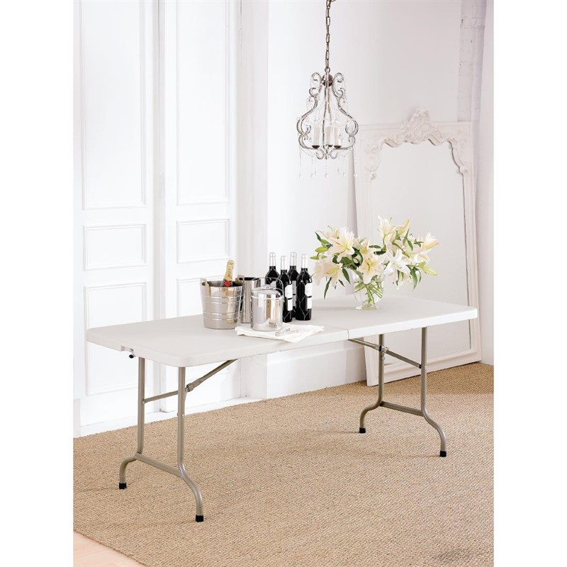 Bolero inklapbare buffettafel wit - Afbeelding 6