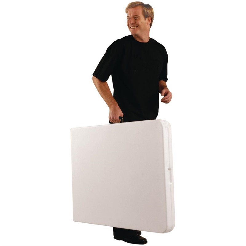 Bolero inklapbare buffettafel wit - Afbeelding 4