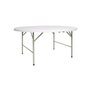 Bolero ronde klaptafel wit 153cm - CC506 (4)