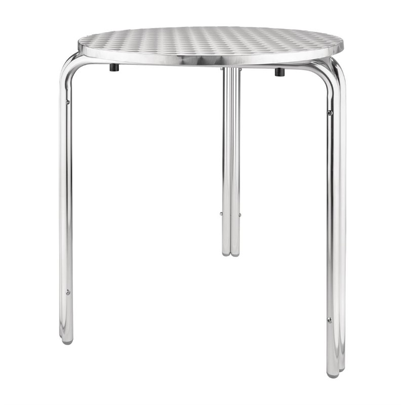 Bolero ronde stapelbare RVS tafel 60cm - U431 (2)
