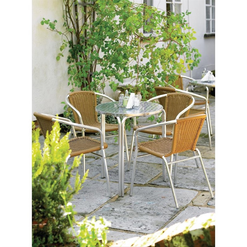 Bolero RVS stapelbare ronde tafel - Afbeelding 3