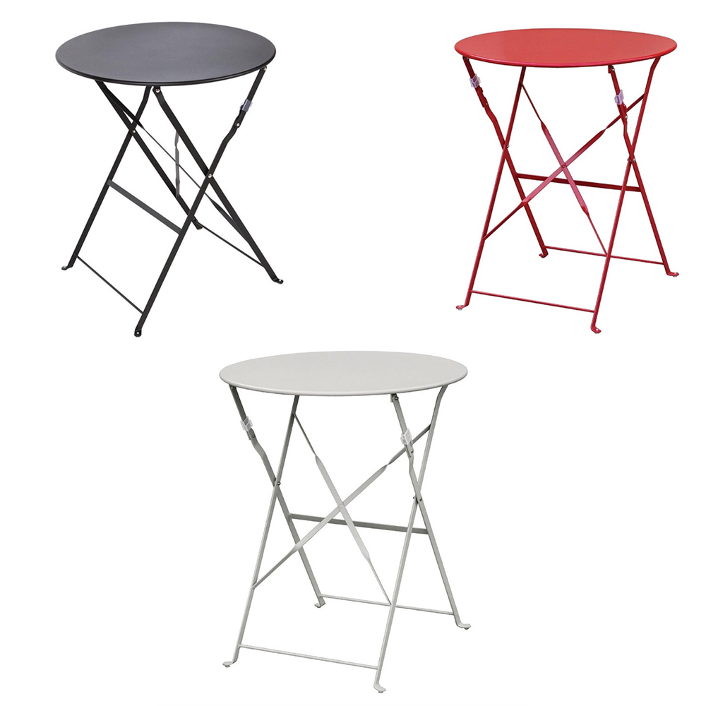 Bolero stalen tafel