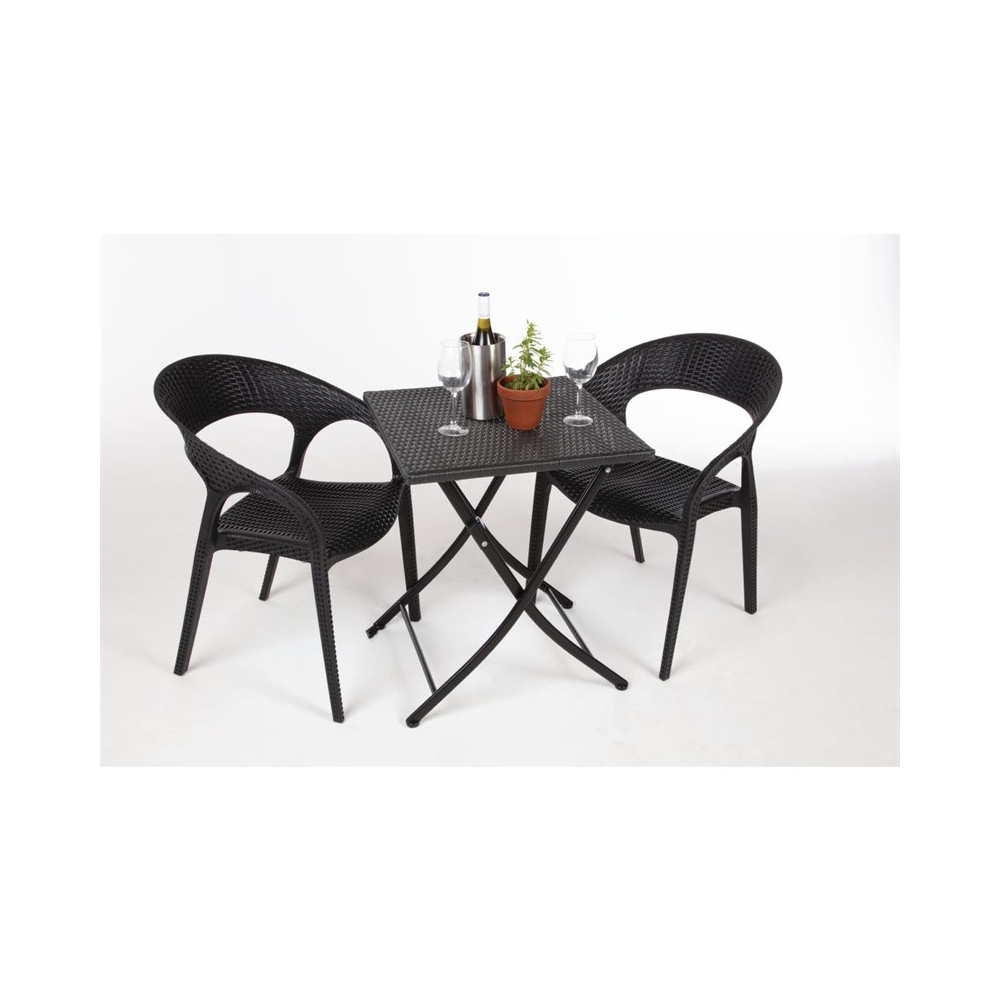 Bolero opklapbare rotan tafel - Afbeelding 5