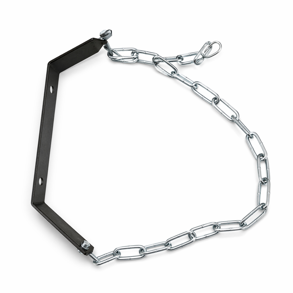 CO₂ beugel met ketting voor 2 en 5 kg koolzuurflessen