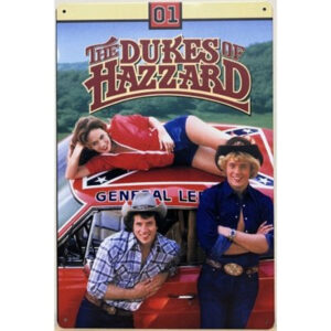 Dukes of Hazzard reclamebord