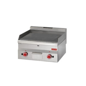 Gastro M 600 gas bakplaat 60_60 FTG gladde plaat - GL904