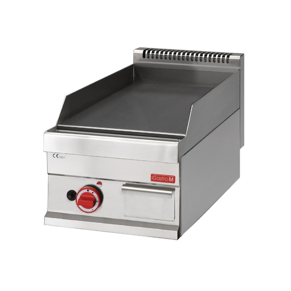 Gastro M 650 gladde gas bakplaat 60_70 FTG gladde plaat - GL917