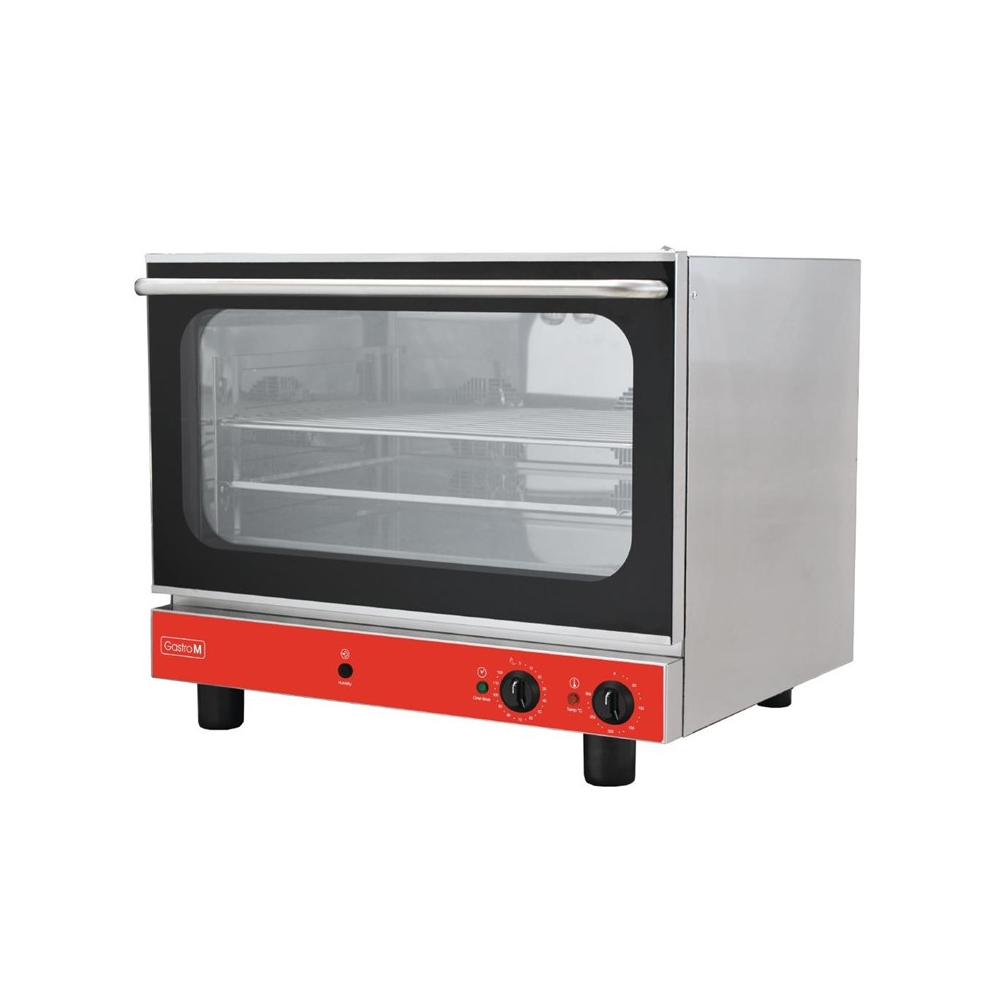 Gastro M elektrische bakkersoven met 4 roosters en neerklapbare deur 230V - GR202