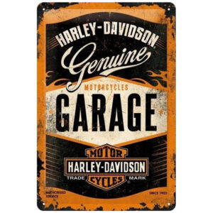 Harley-Davidson genuine garage reclamebord