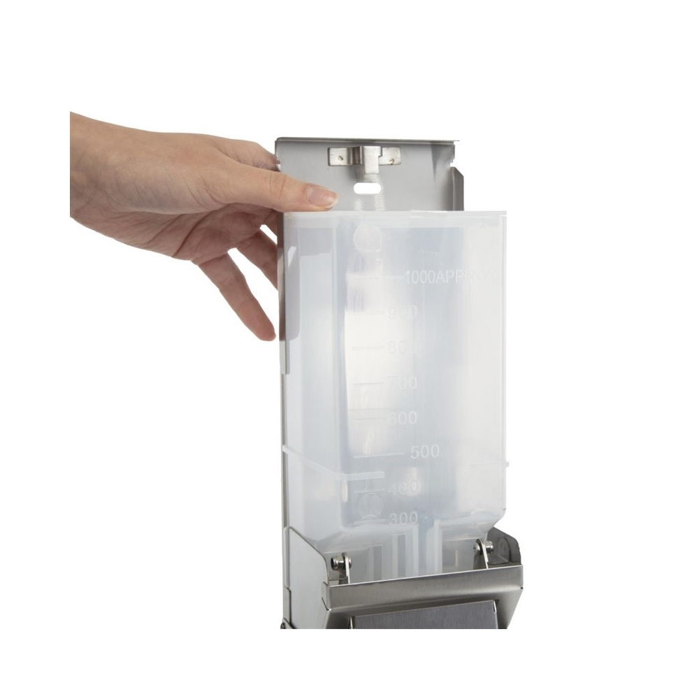 Jantex gepolijste RVS 304 zeepdispenser - Afbeelding 9