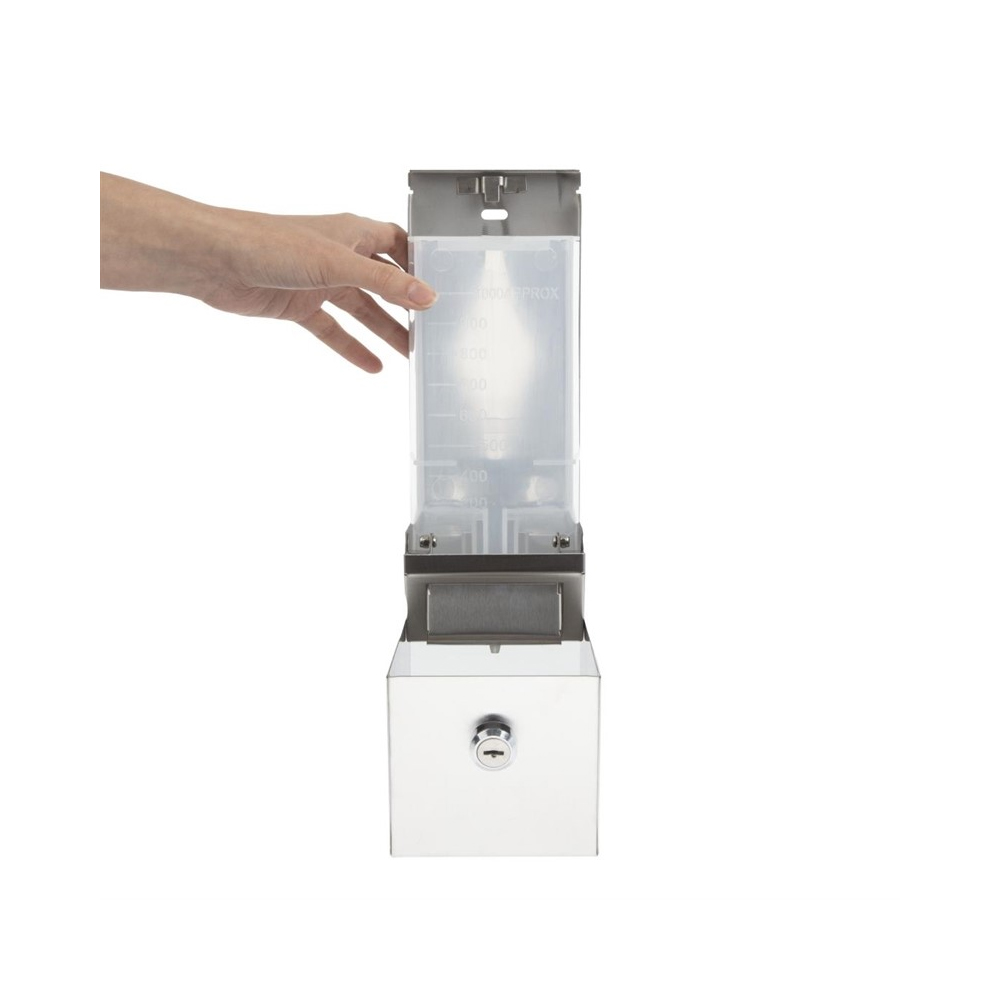 Jantex gepolijste RVS 304 zeepdispenser - Afbeelding 8