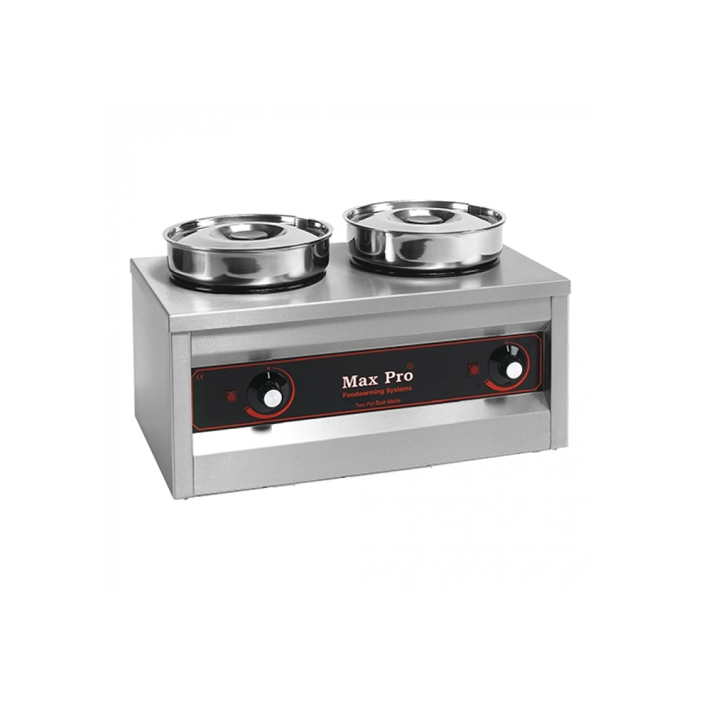 MaxPro Spijzen warmer 2 pannen - 921452