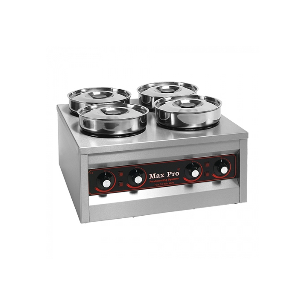 MaxPro Spijzen warmer 4 pannen - 921454