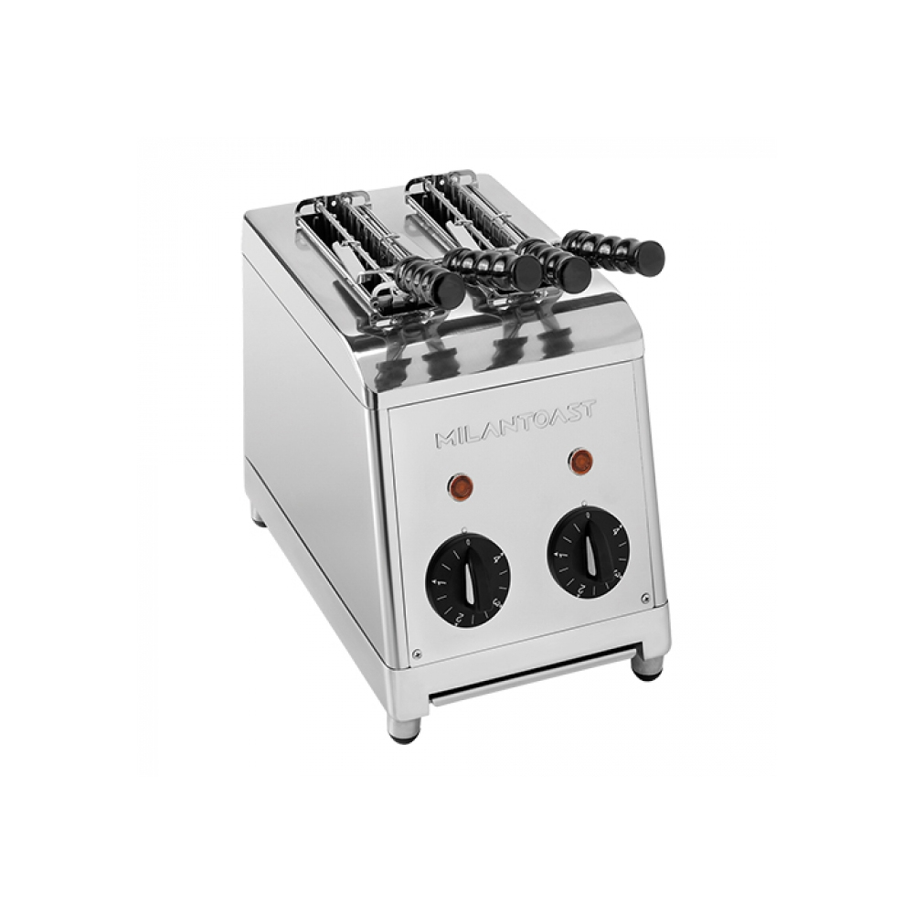 Milantoast Tosti apparaat 2 zones - 420002