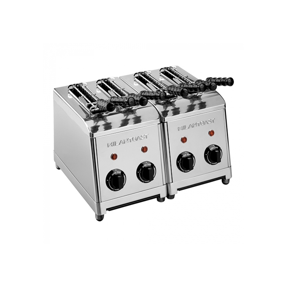 Milantoast Tosti apparaat 4 zones - 420004