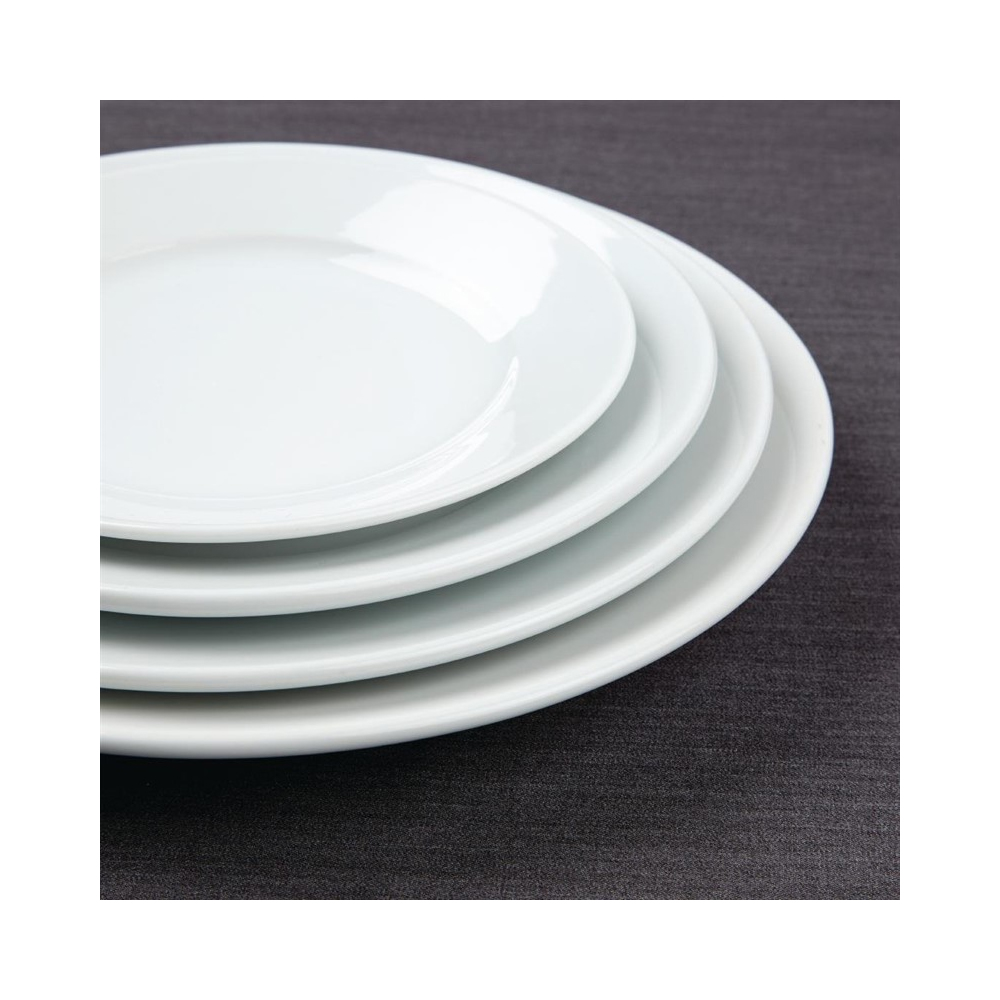 Athena bord brede rand (12 stuks) - Afbeelding 11