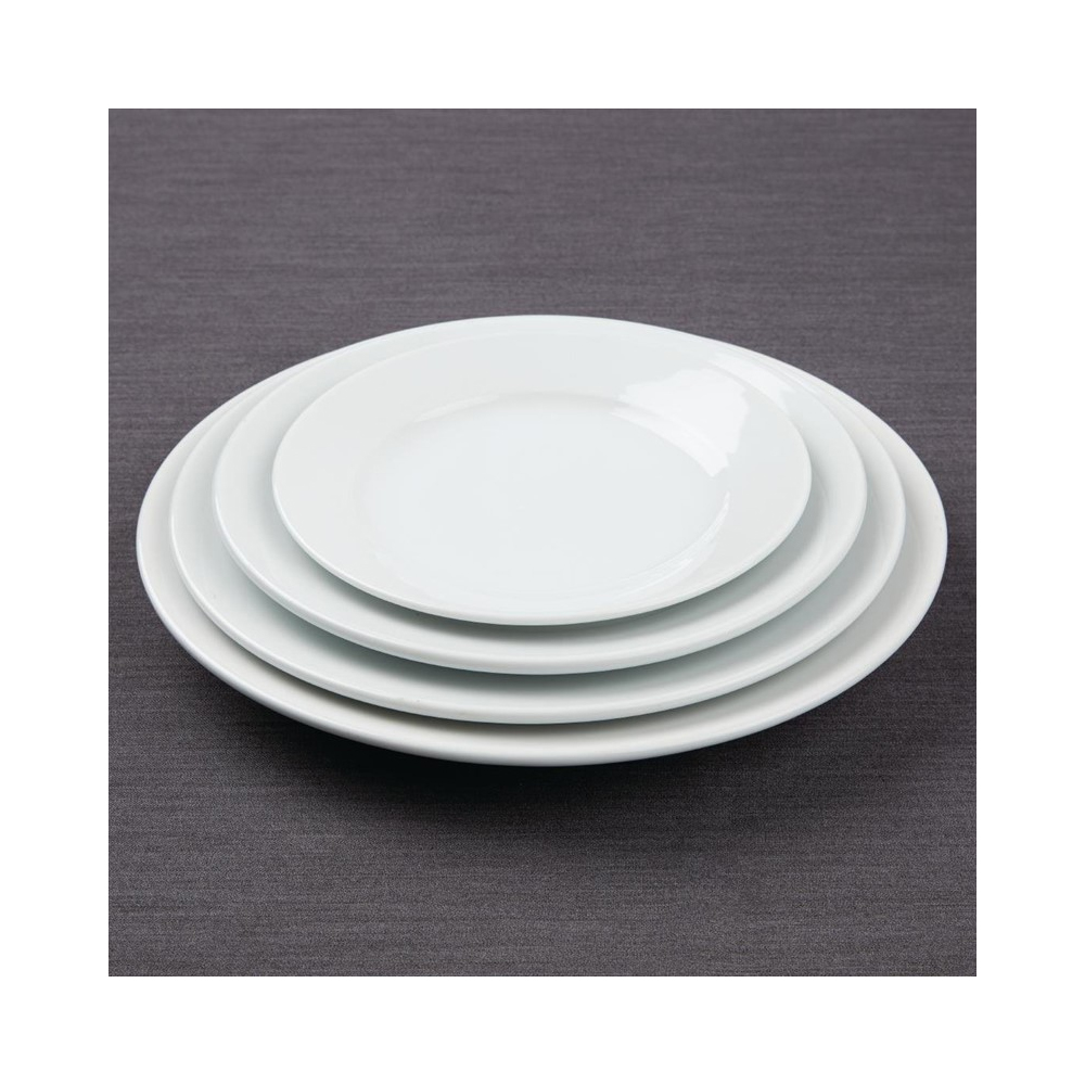 Athena bord brede rand (12 stuks) - Afbeelding 2