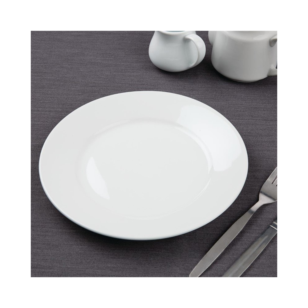 Athena bord brede rand (12 stuks) - Afbeelding 4
