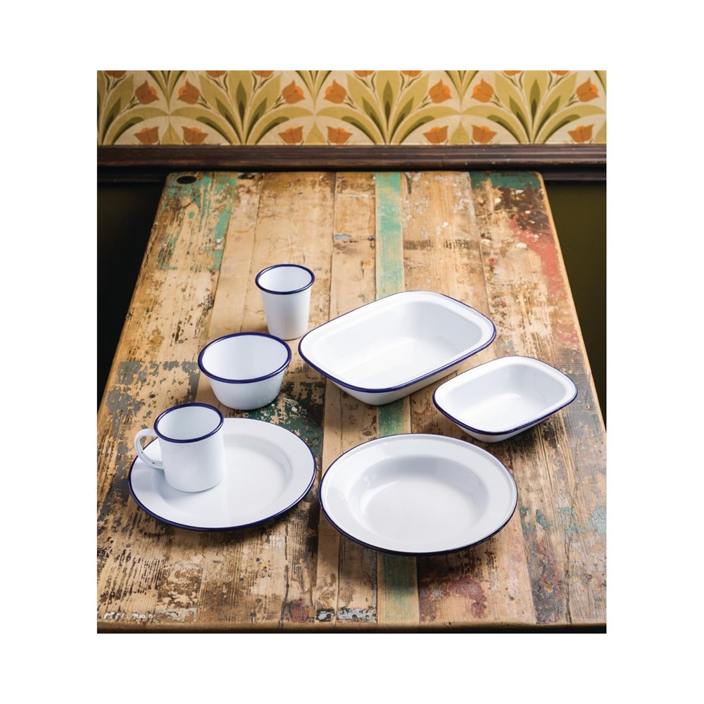 Olympia geëmailleerde dinerbord (6 stuks) - Afbeelding 3