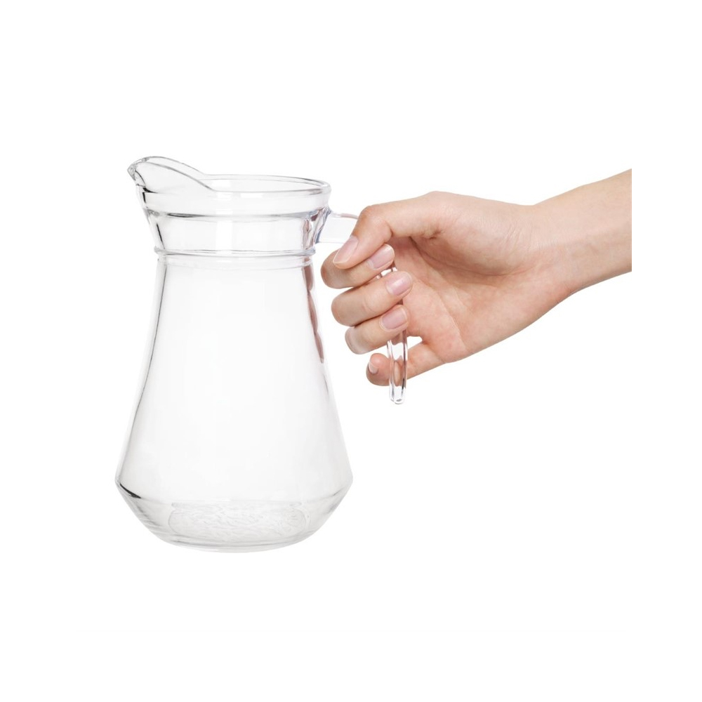 Olympia glazen kannen 1L (6 stuks) - Afbeelding 4