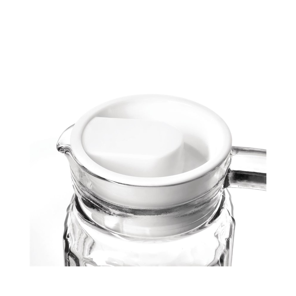 Olympia glazen kannen 1L (6 stuks) - Afbeelding 2