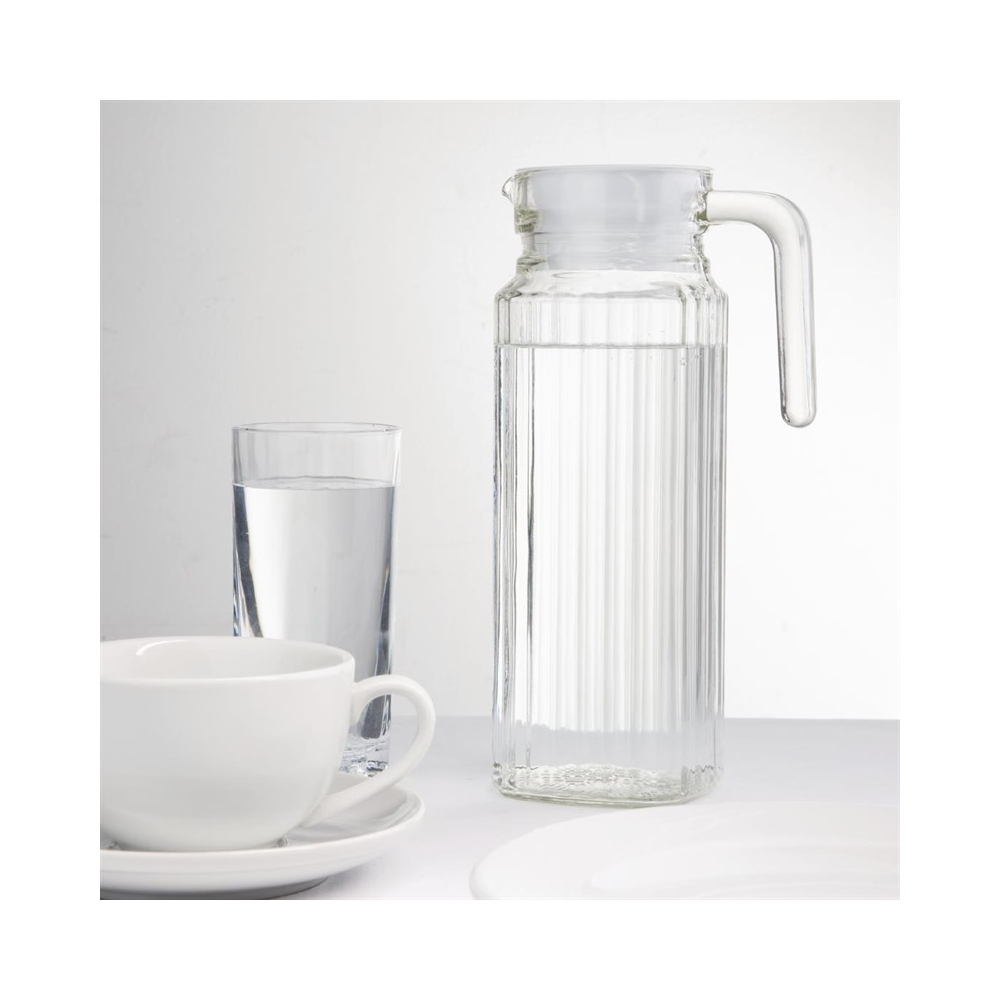 Olympia glazen kannen 1L (6 stuks) - Afbeelding 3