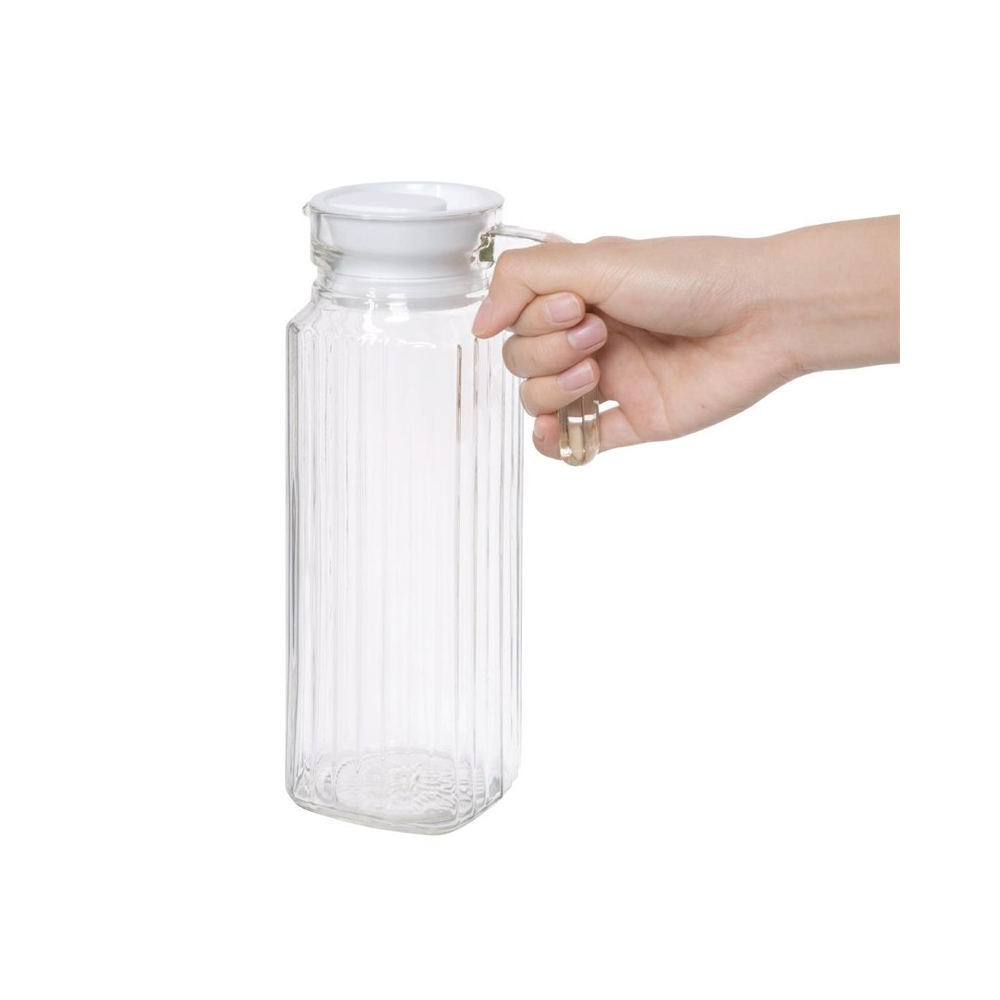 Olympia glazen kannen 1L (6 stuks) - Afbeelding 8