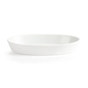 Olympia whiteware ovale ovenschalen 19,5x11cm (6 stuks) - W418 (2)