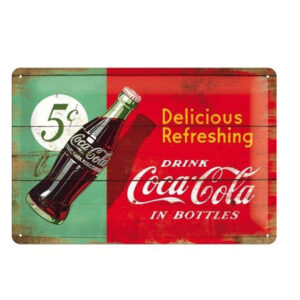 Coca Cola reclamebord relief