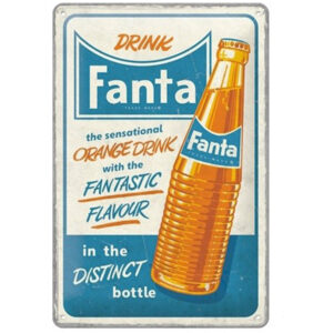 Drink fanta reclamebord