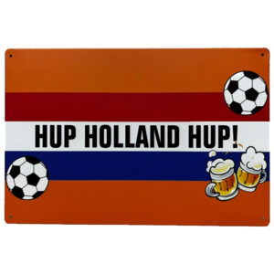 Hup Holland Hup vlag reclamebord