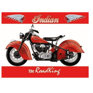 Indian the Roadking reclamebord