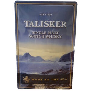 Talisker reclamebord