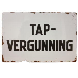 Tapvergunning reclamebord