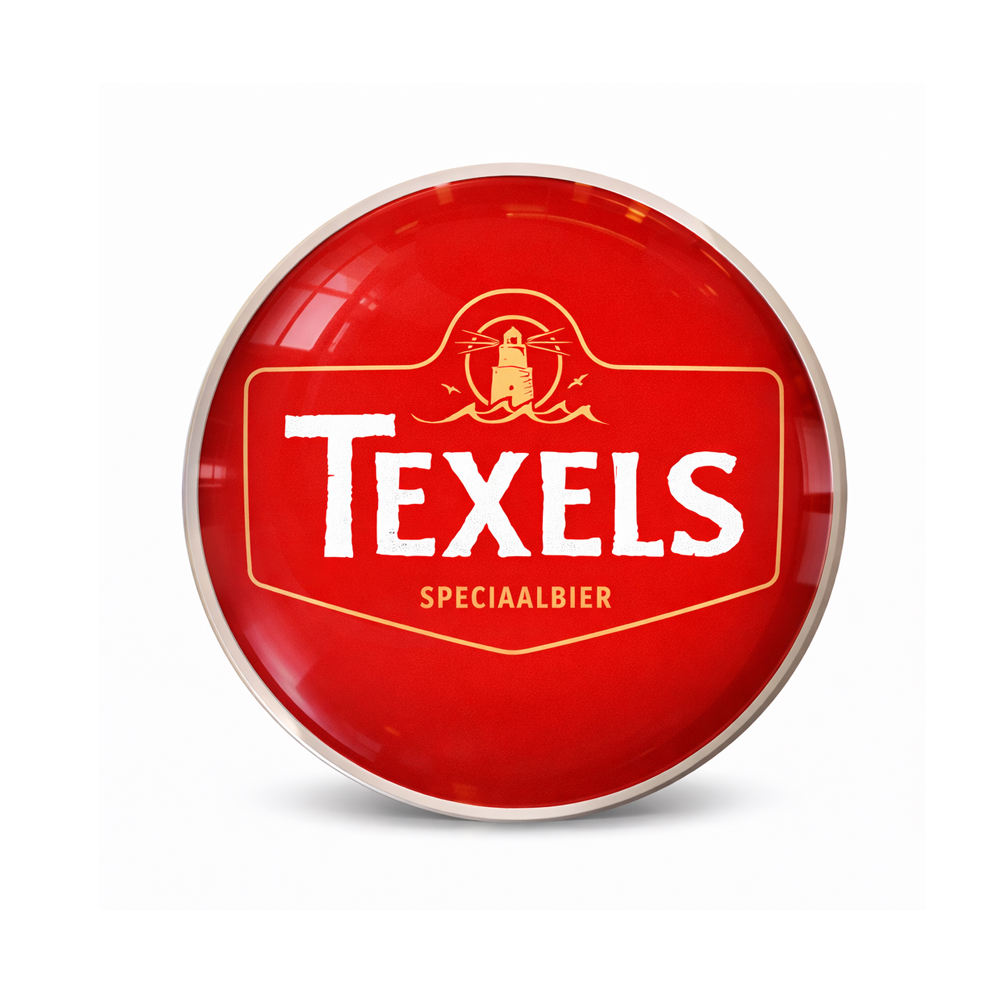 Ronde taplens Texels (rood) bol 69 mm