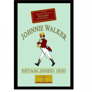 Johnnie Walker Red label spiegel