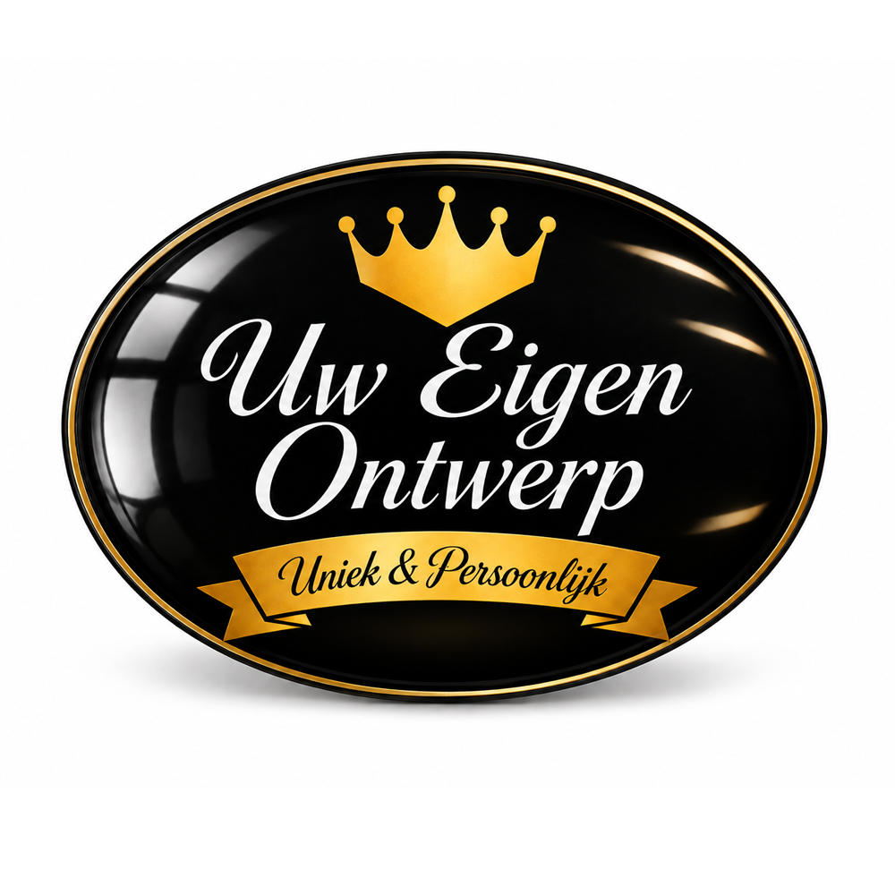 Taplens eigen ontwerp - ovaal