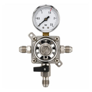 Tussenreduceer CO₂ 0-2,5 bar 3x 3/8