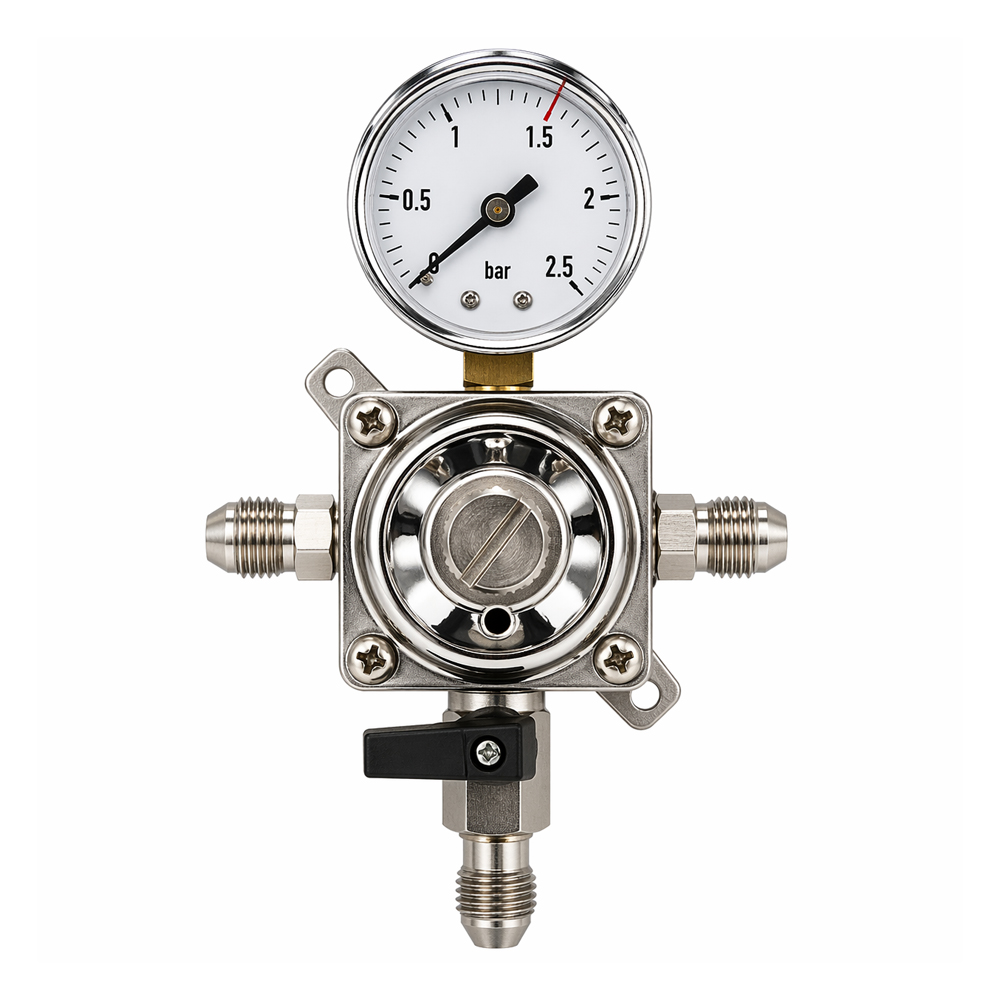 Tussenreduceer CO₂ 0-2,5 bar 3x 3/8