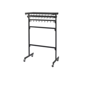 Verrijdbare kapstok 60 haaks - 120-L (1)