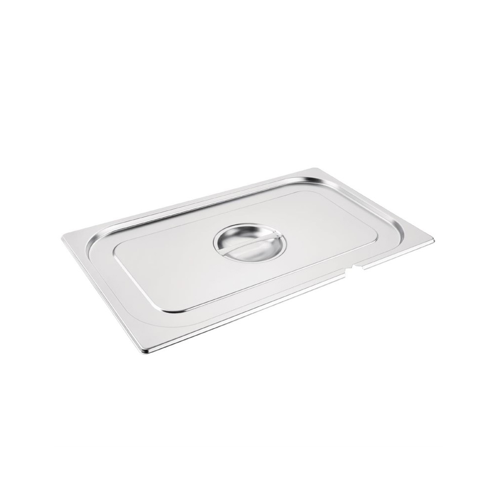 RVS deksel met lepel uitsparing - Afbeelding 2